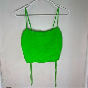 NWT Urban Outfitters Green Crop Tank